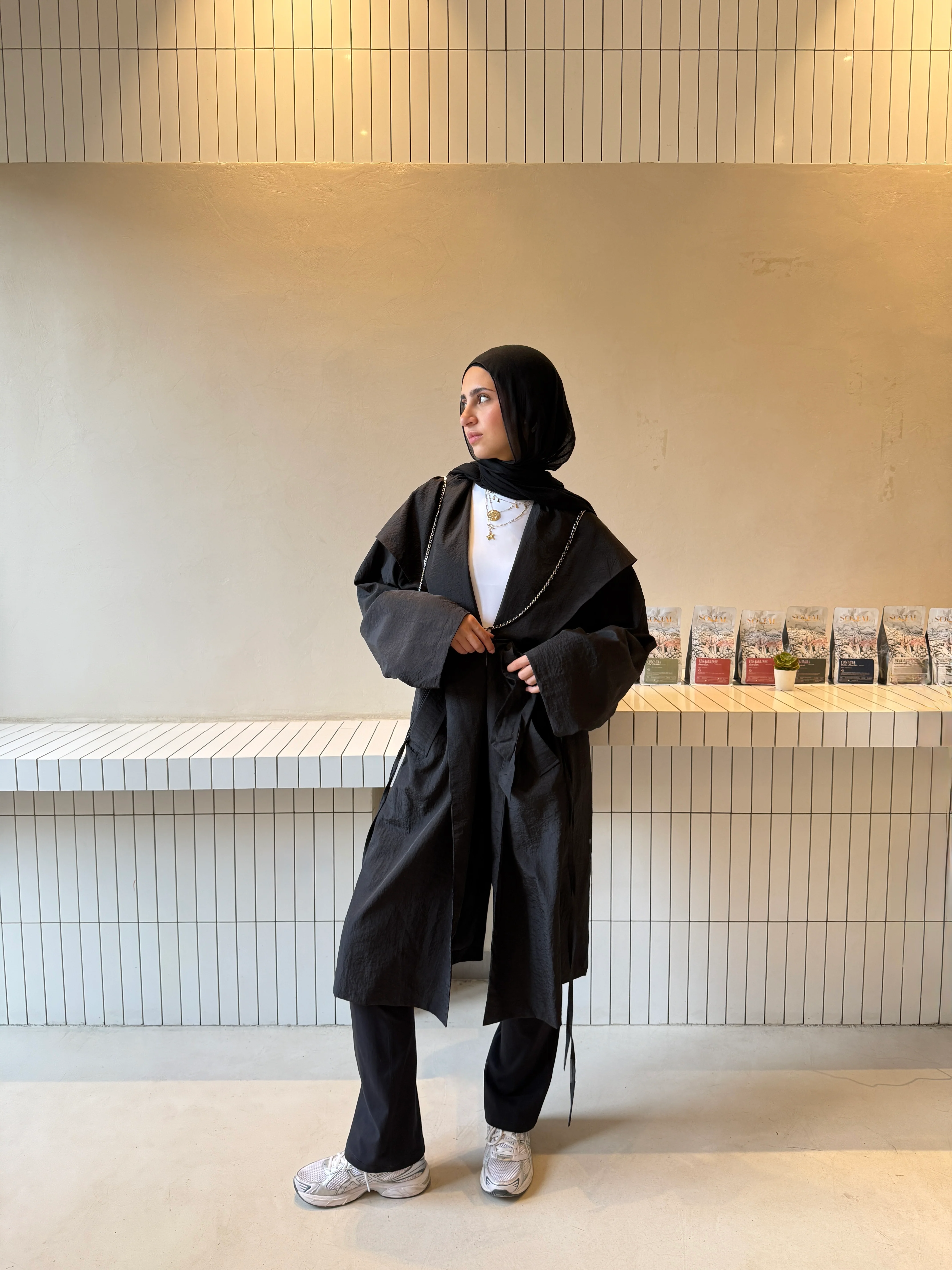 City Rush Coat in Black - Image 4