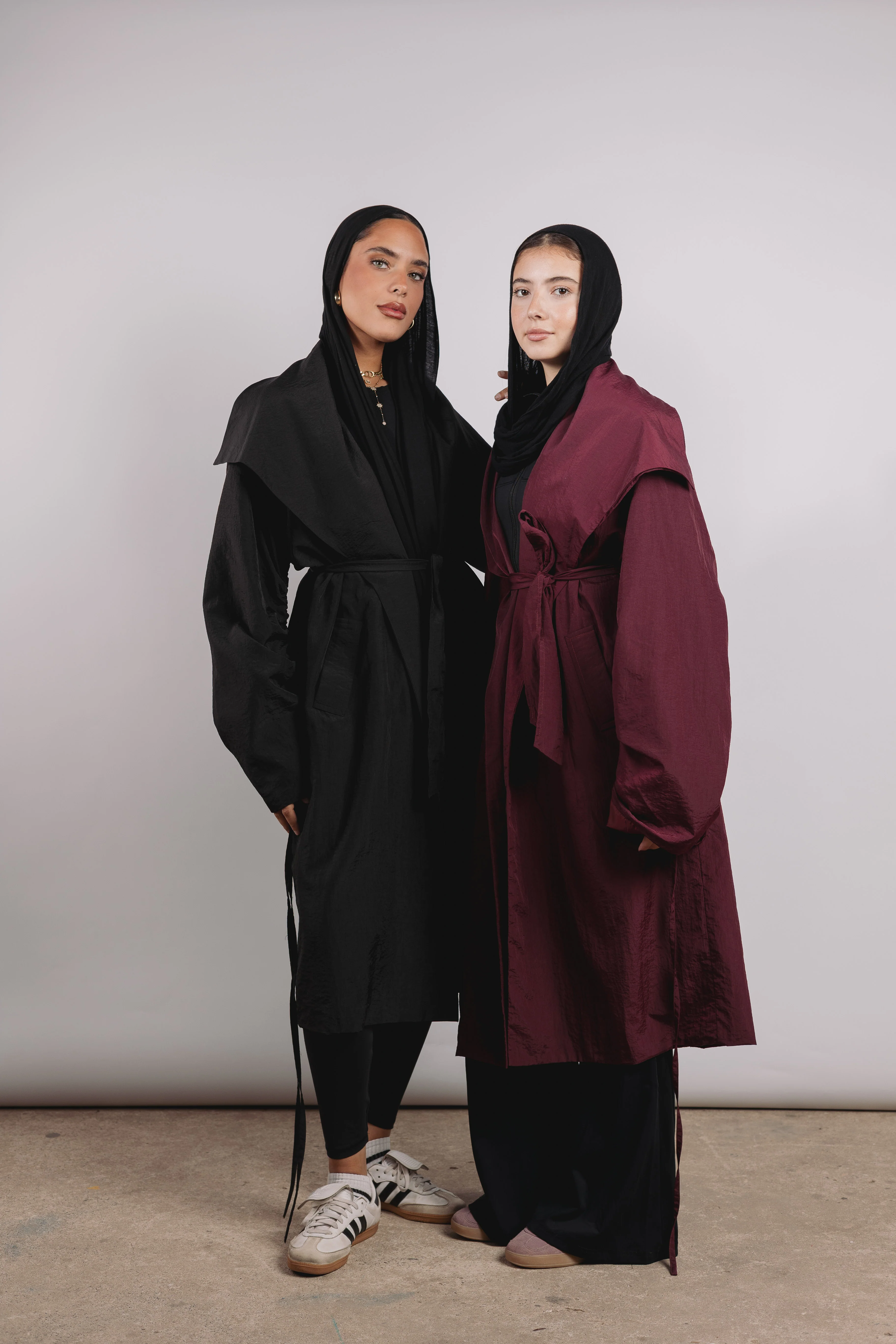City Rush Coat in Maroon - Image 5