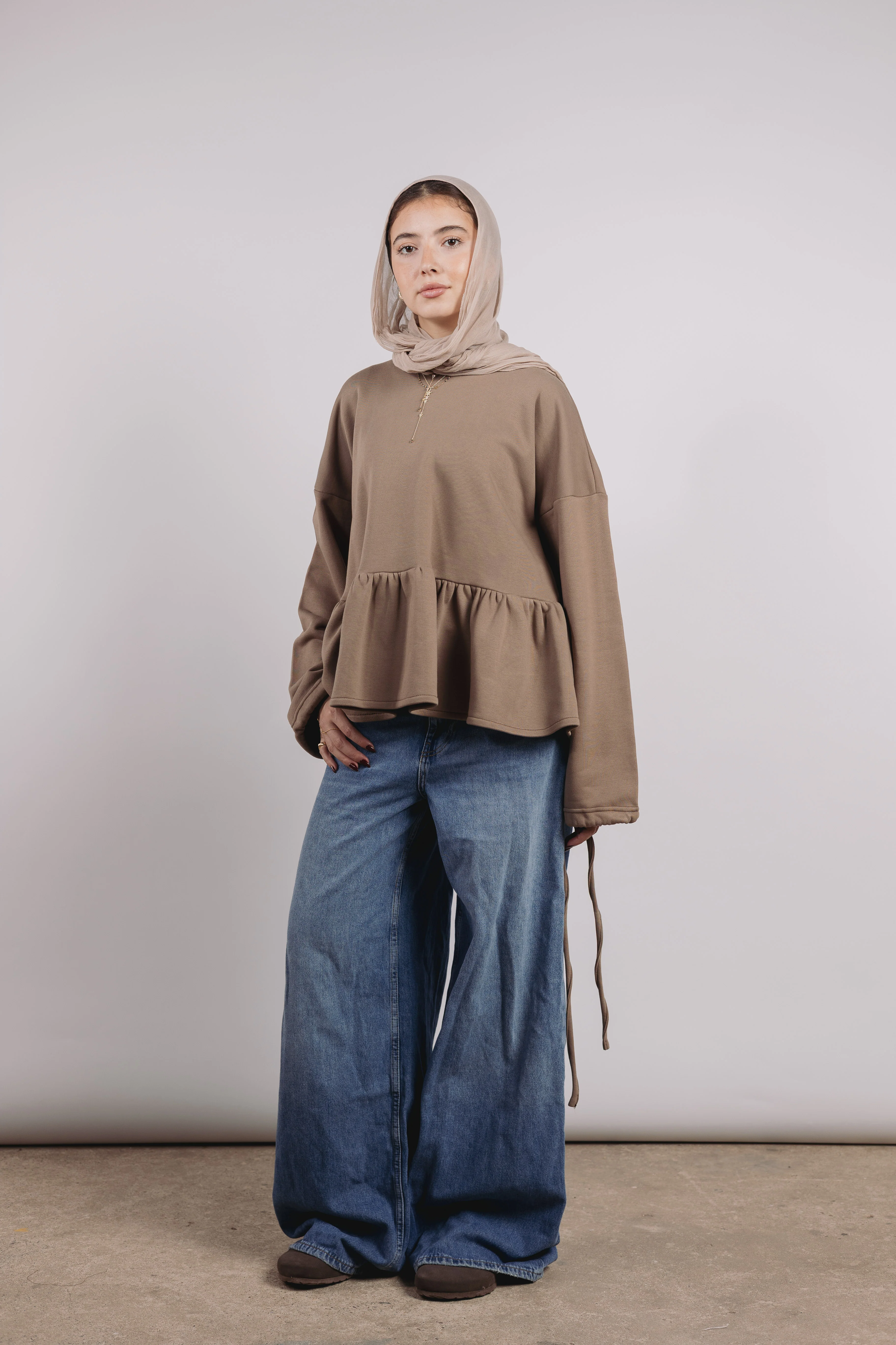 Mimi Top in Beige - Image 5