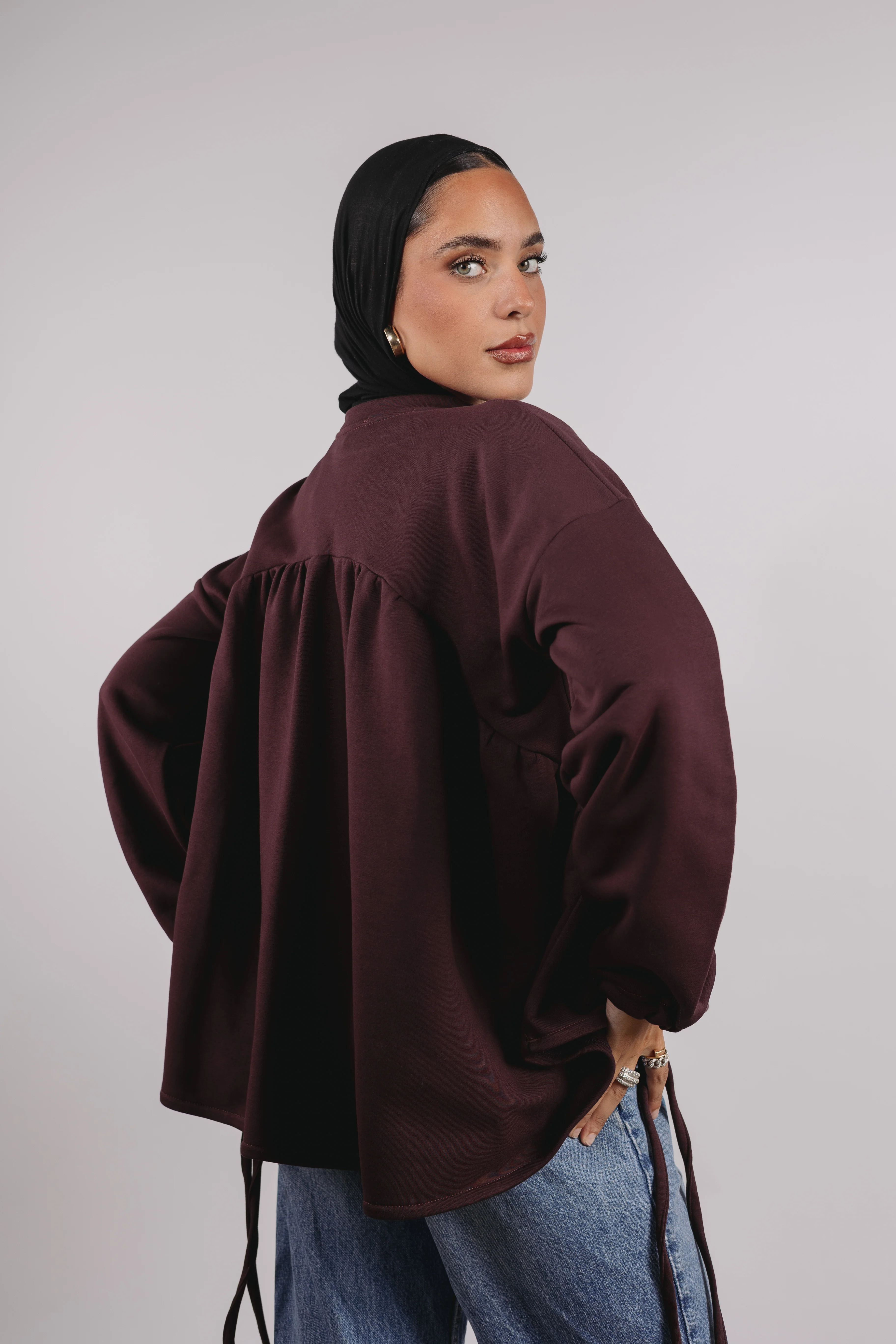 Mimi Top in Maroon - Image 5