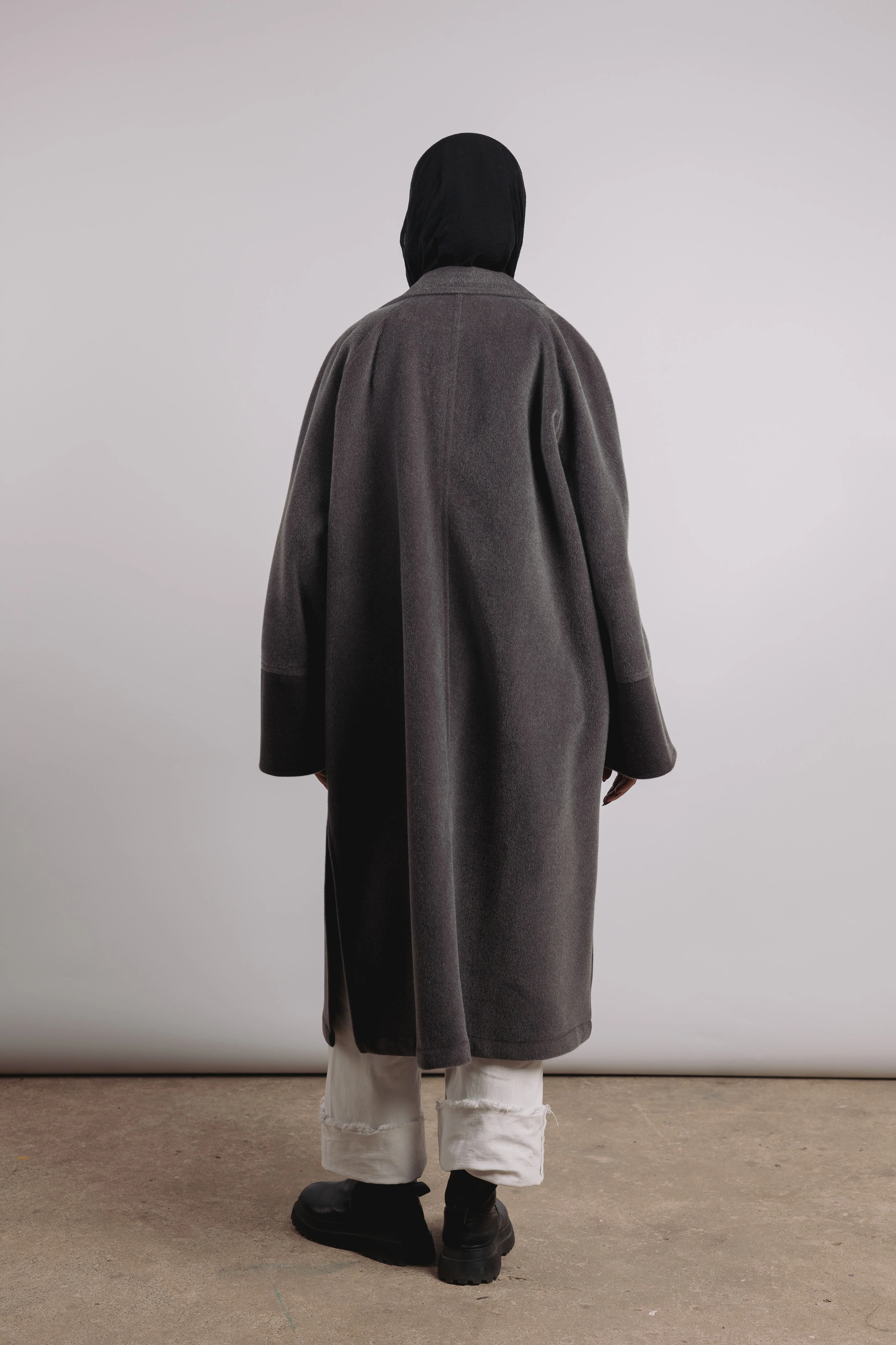 Self Made Coat in Grey - Image 5