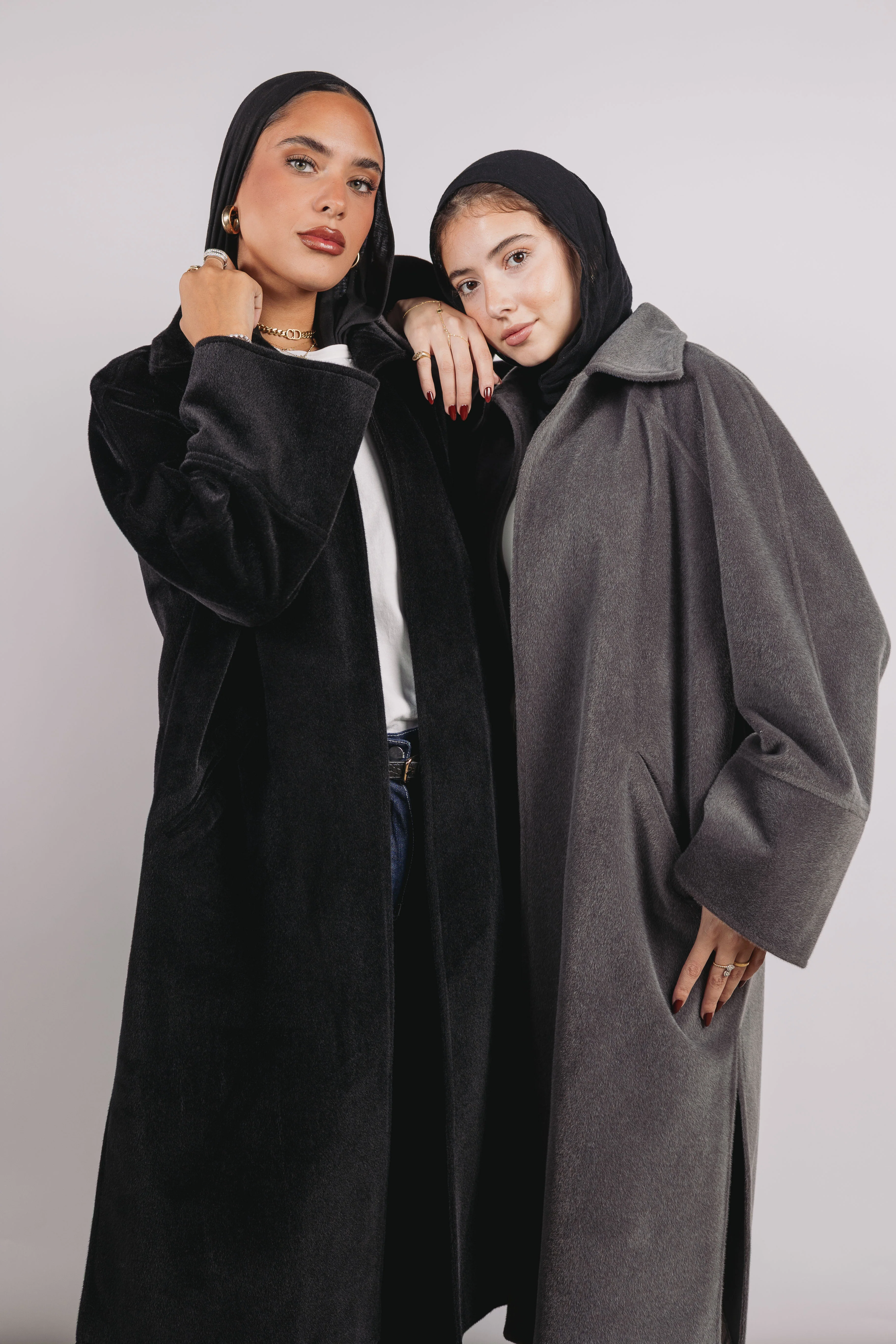 Self Made Coat in Grey - Image 7