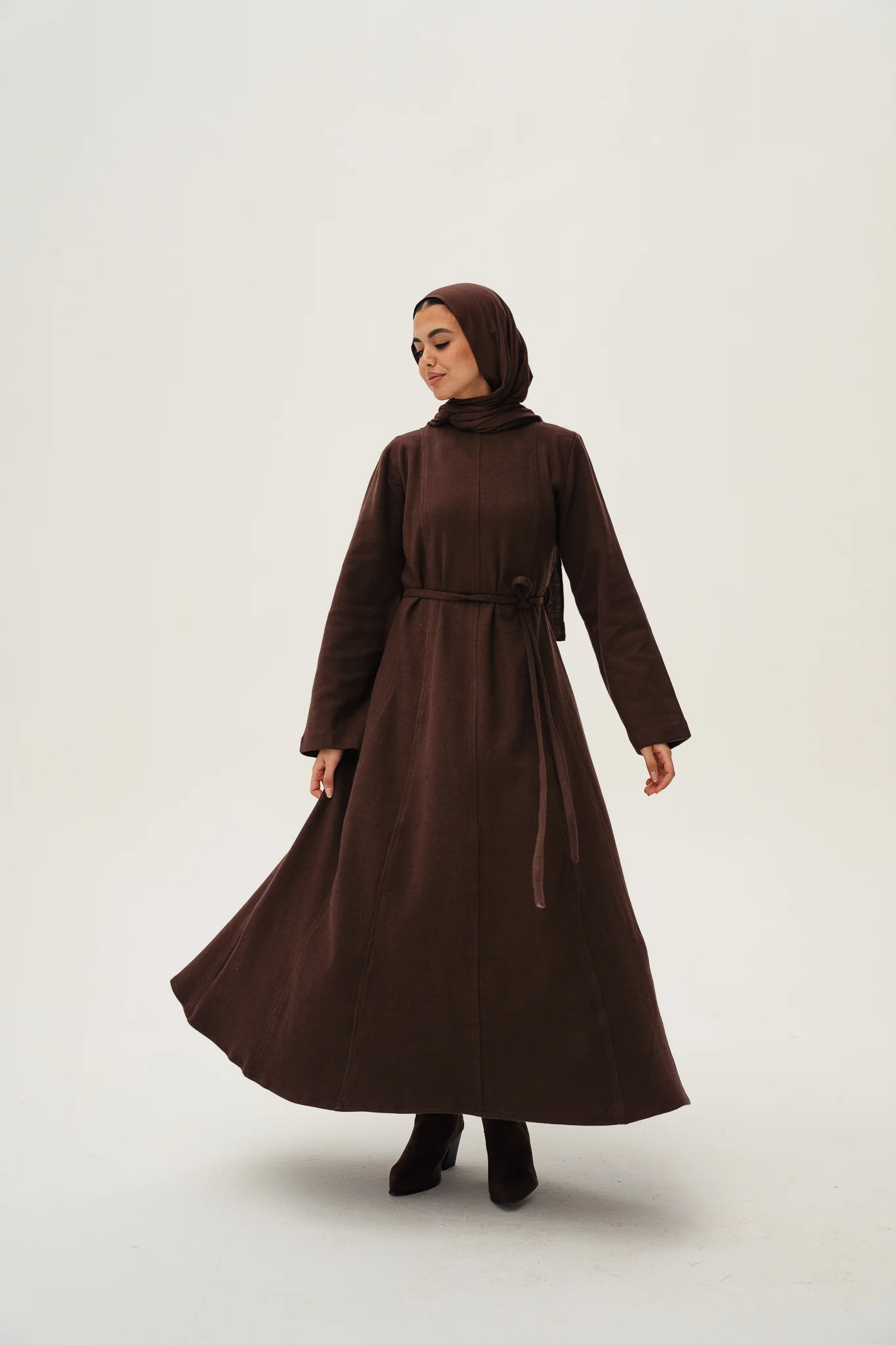 Dafa maxi dress - Brown - Image 5
