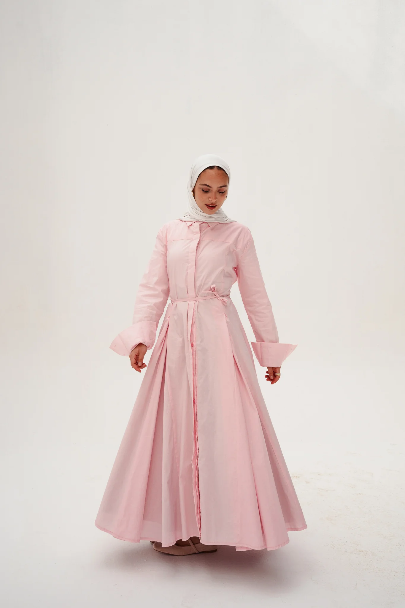 Dai maxi dress - powder pink