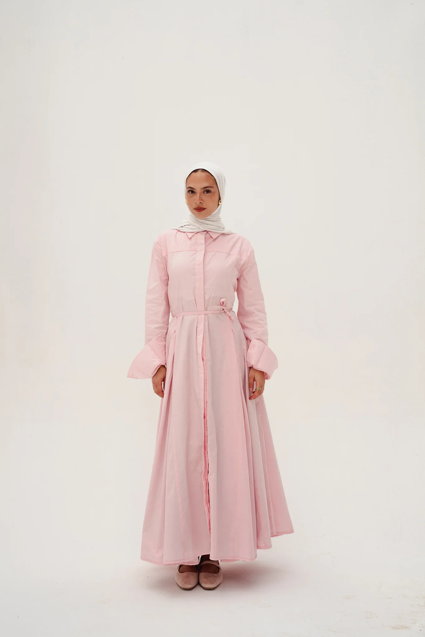 Dai maxi dress - powder pink - Image 2