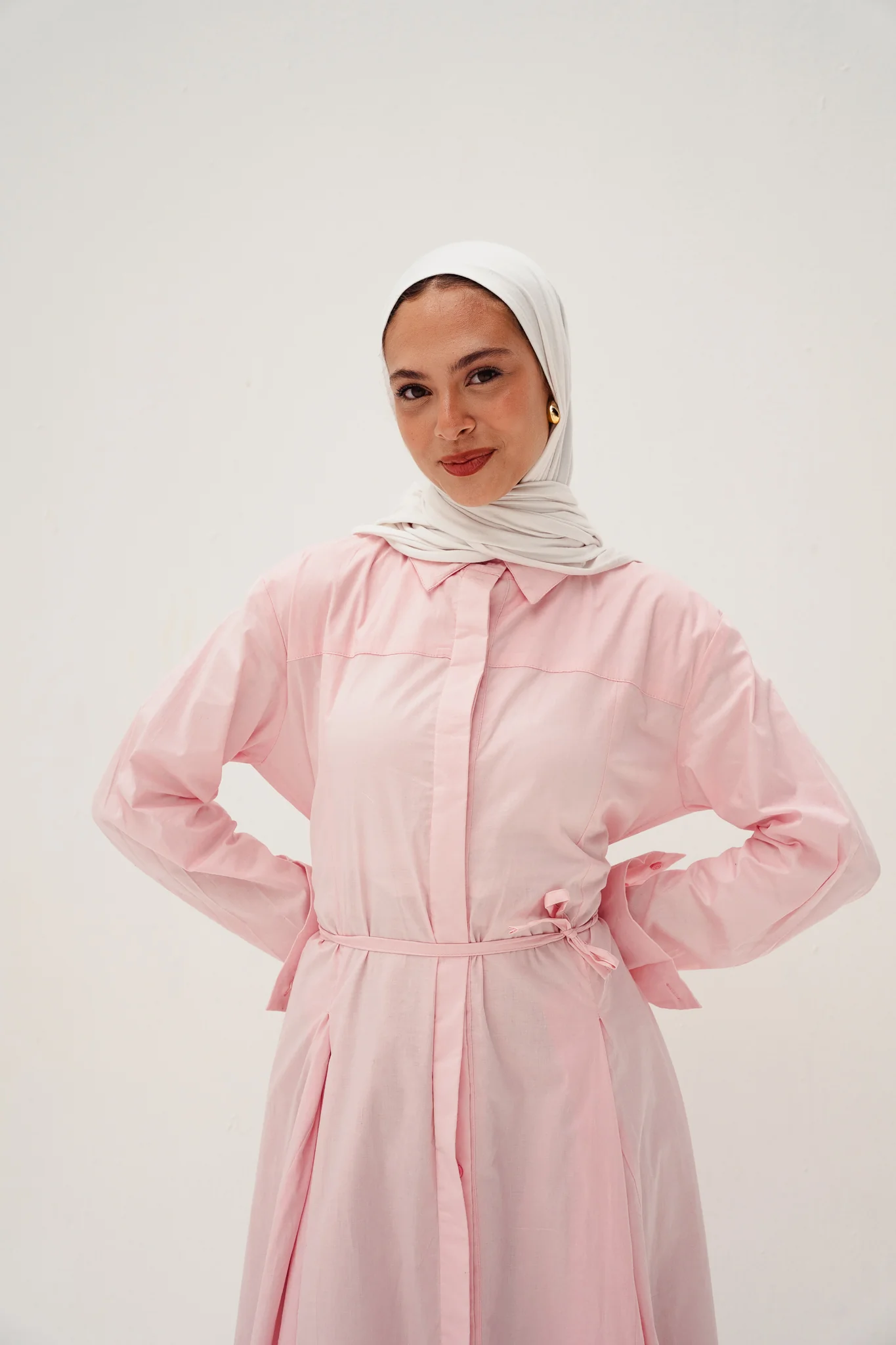 Dai maxi dress - powder pink - Image 3