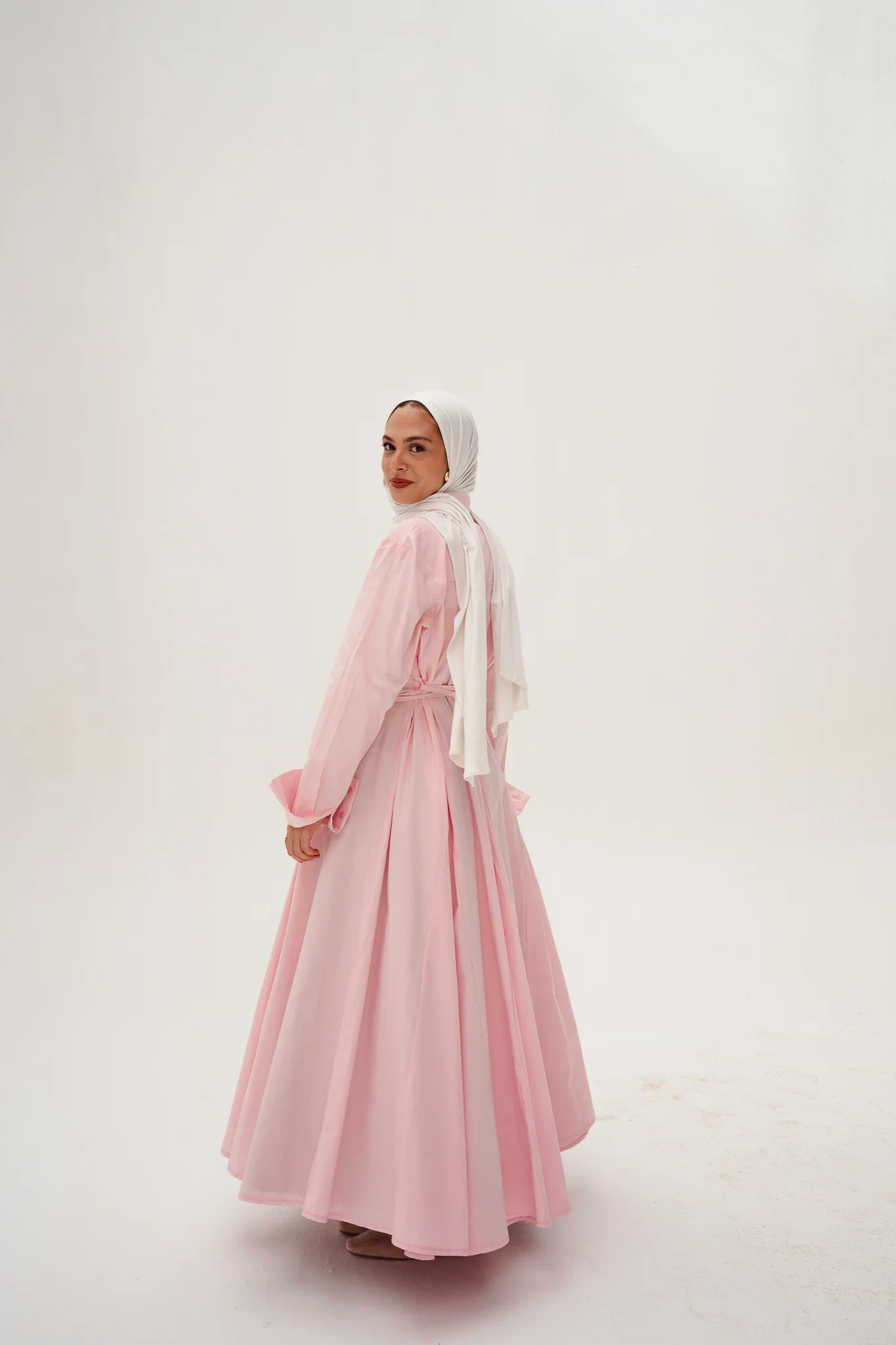 Dai maxi dress - powder pink - Image 5