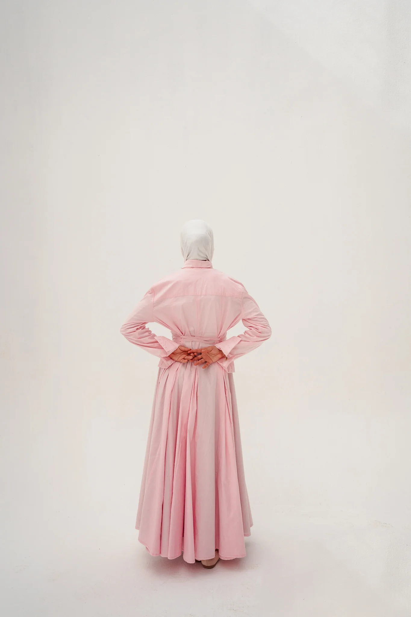 Dai maxi dress - powder pink - Image 6