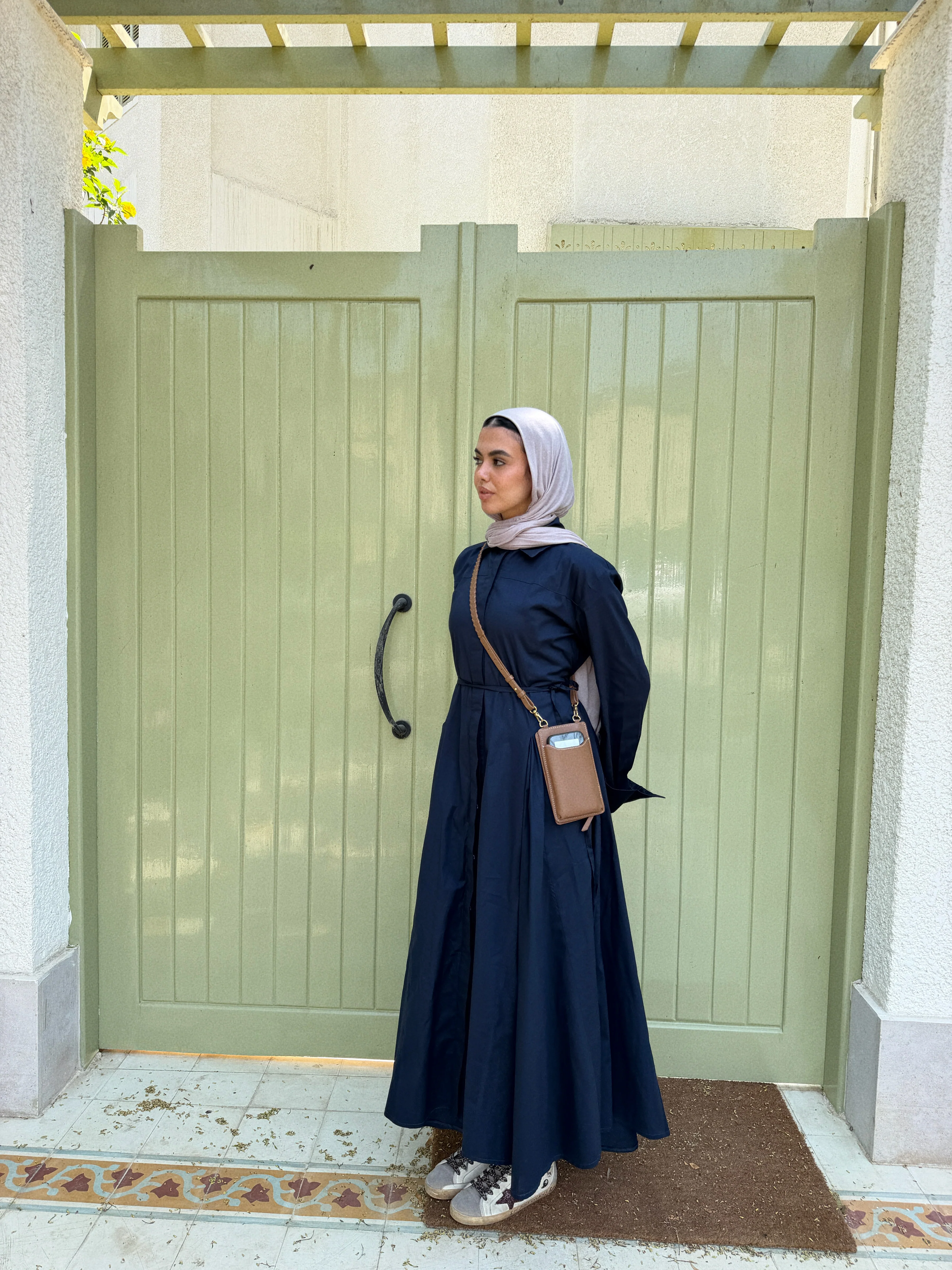 Dai maxi dress - navy - Image 2