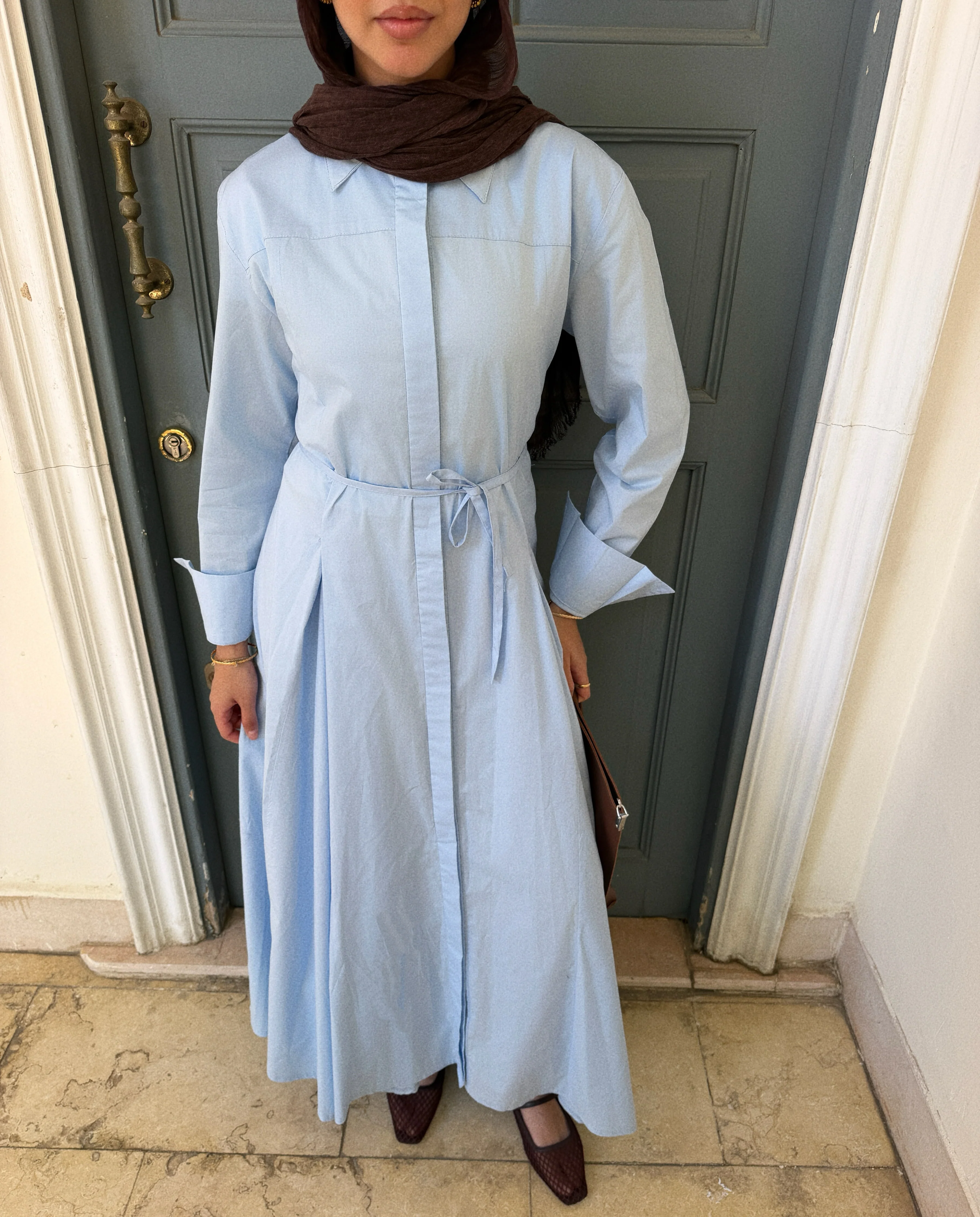Dai maxi dress - baby blue - Image 4