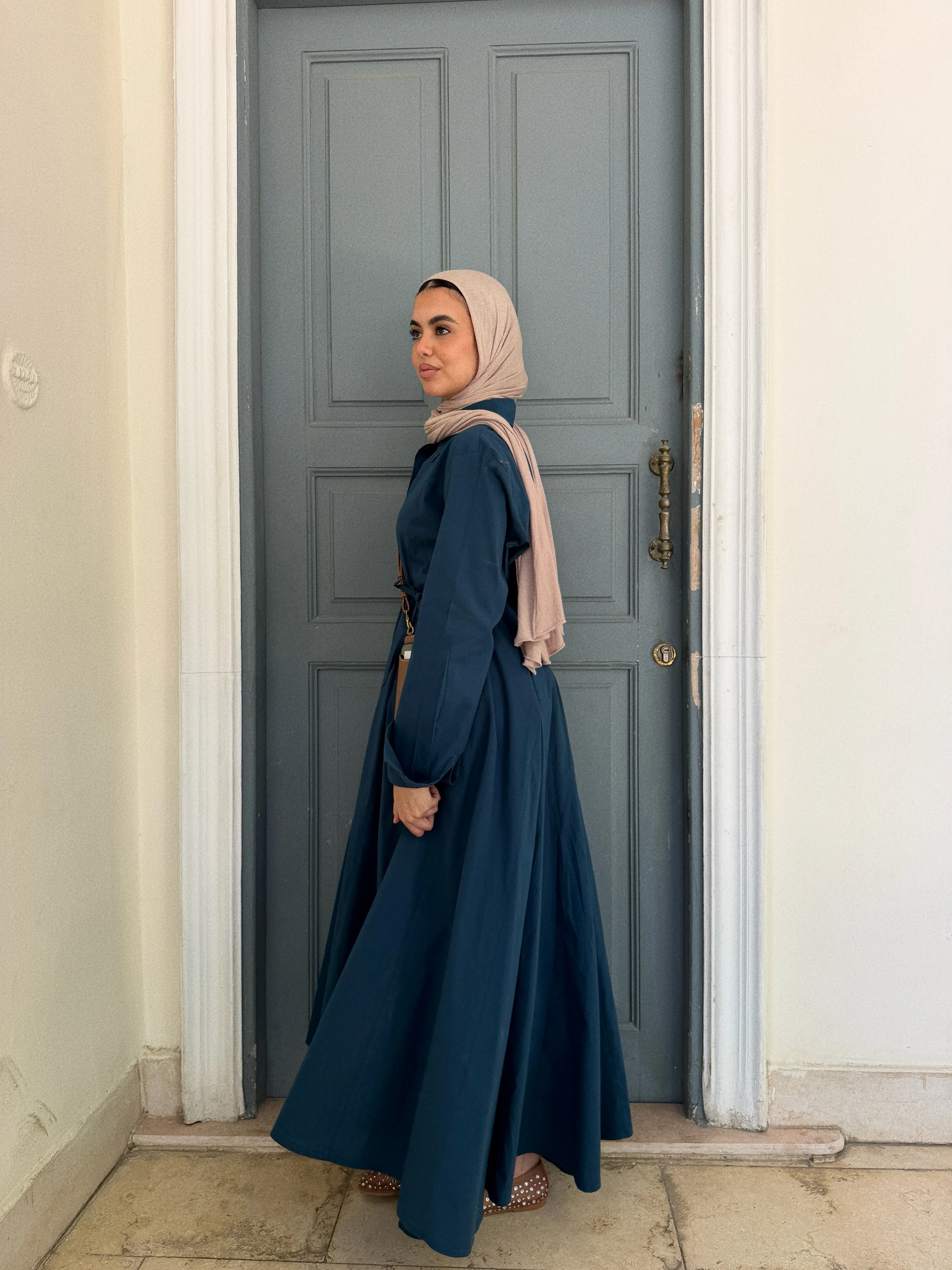 Dai maxi dress - teal - Image 2