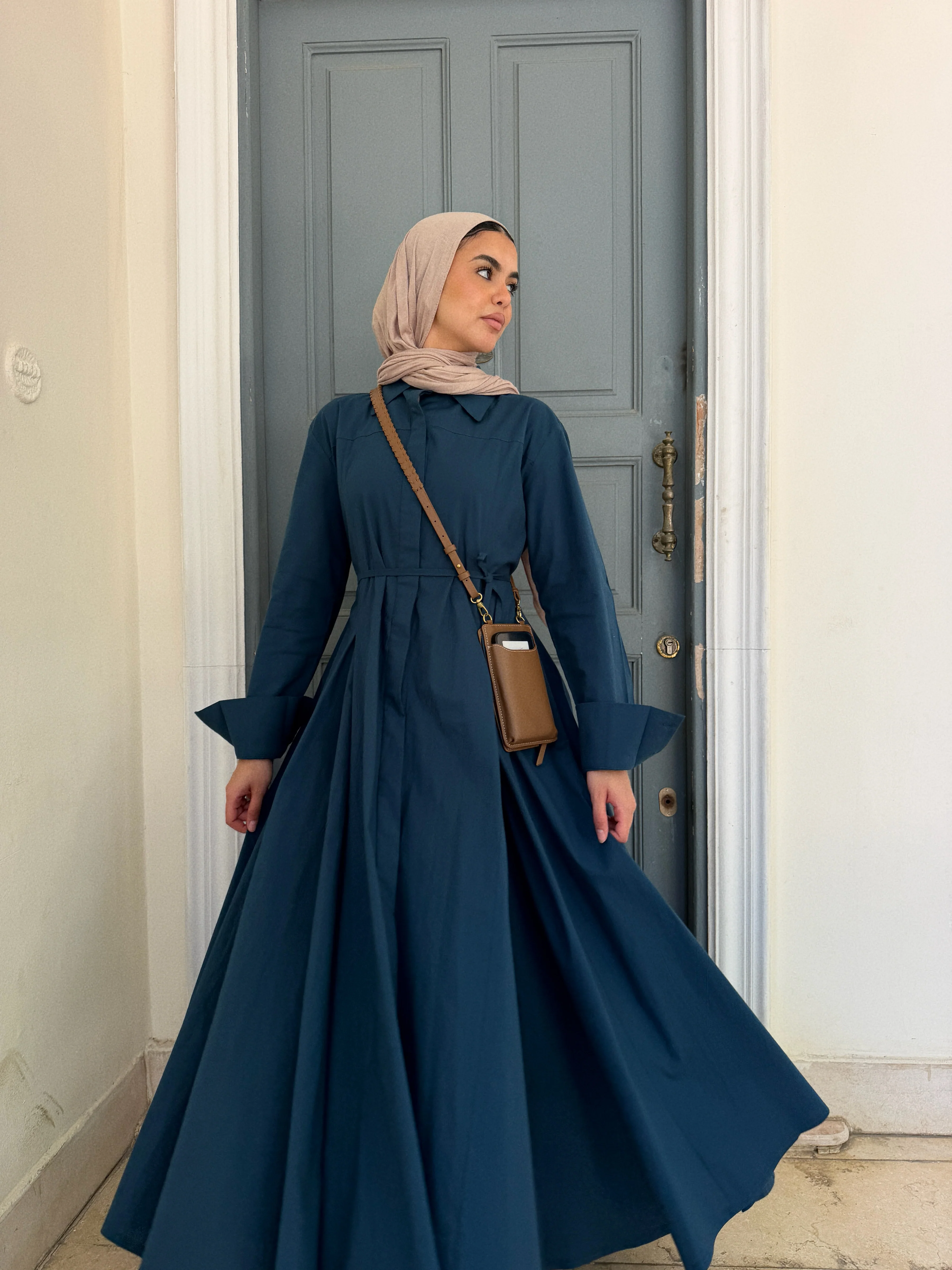 Dai maxi dress - teal - Image 3