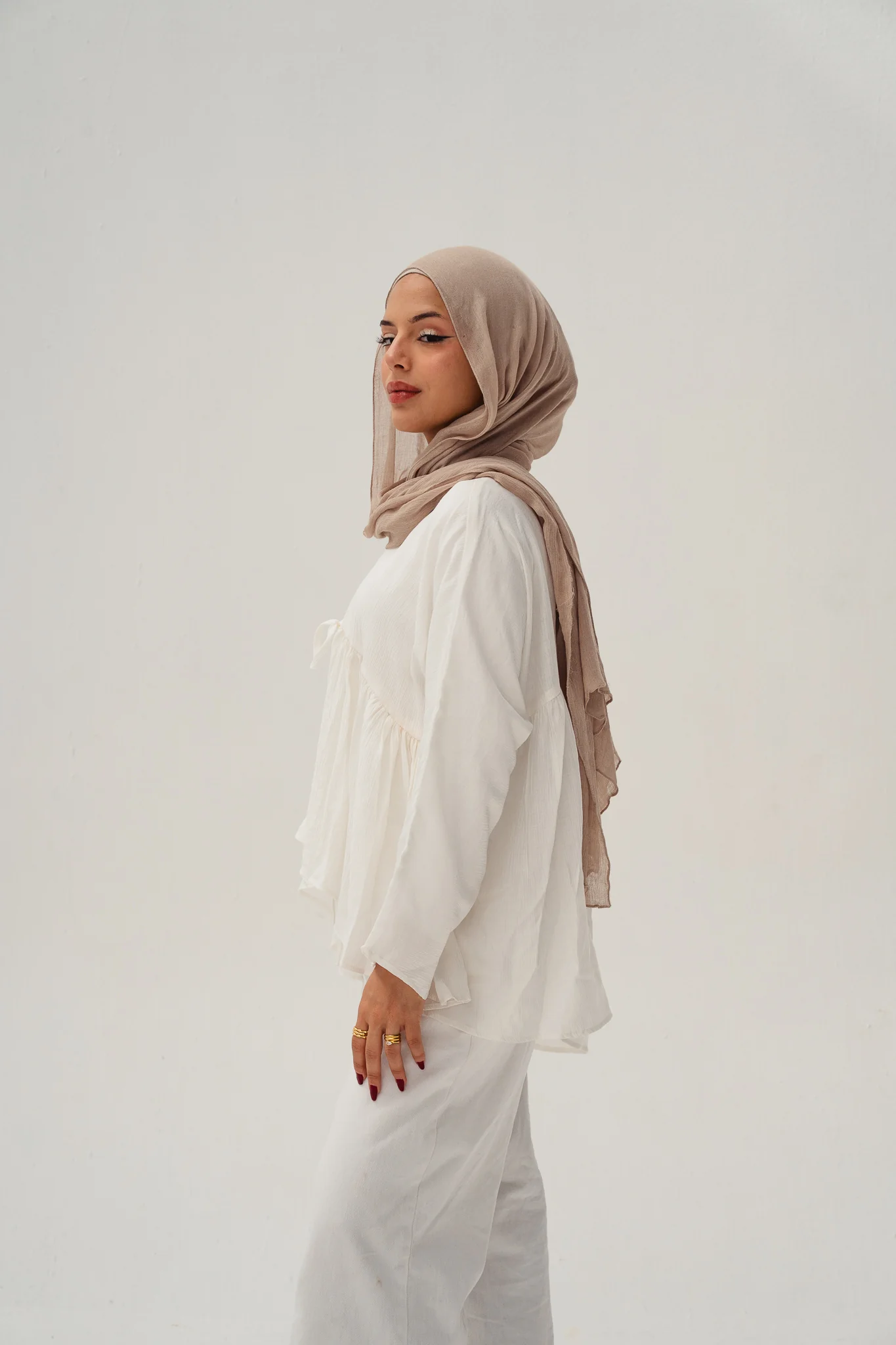 Day dreamer blouse in white