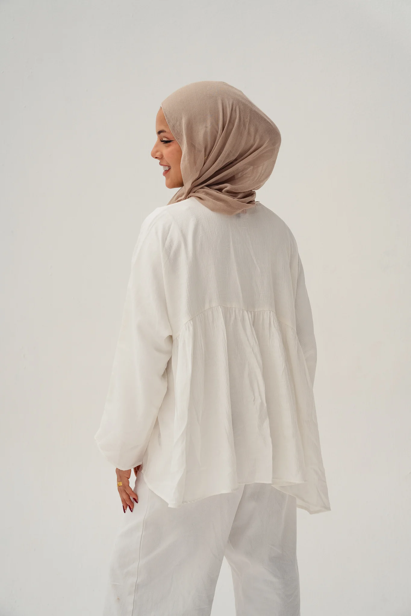 Day dreamer blouse in white - Image 2