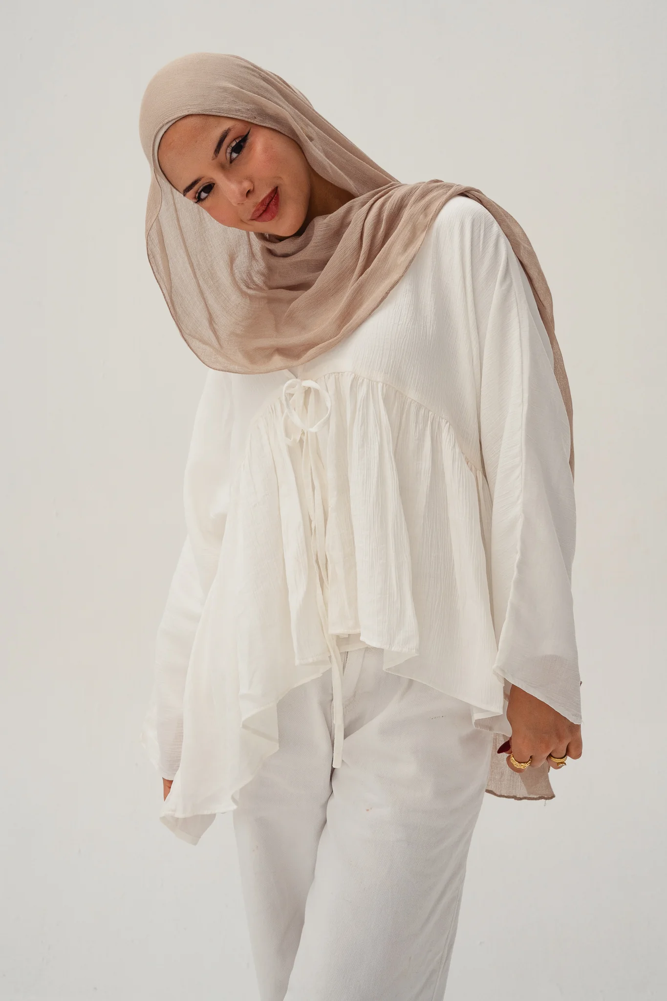Day dreamer blouse in white - Image 3