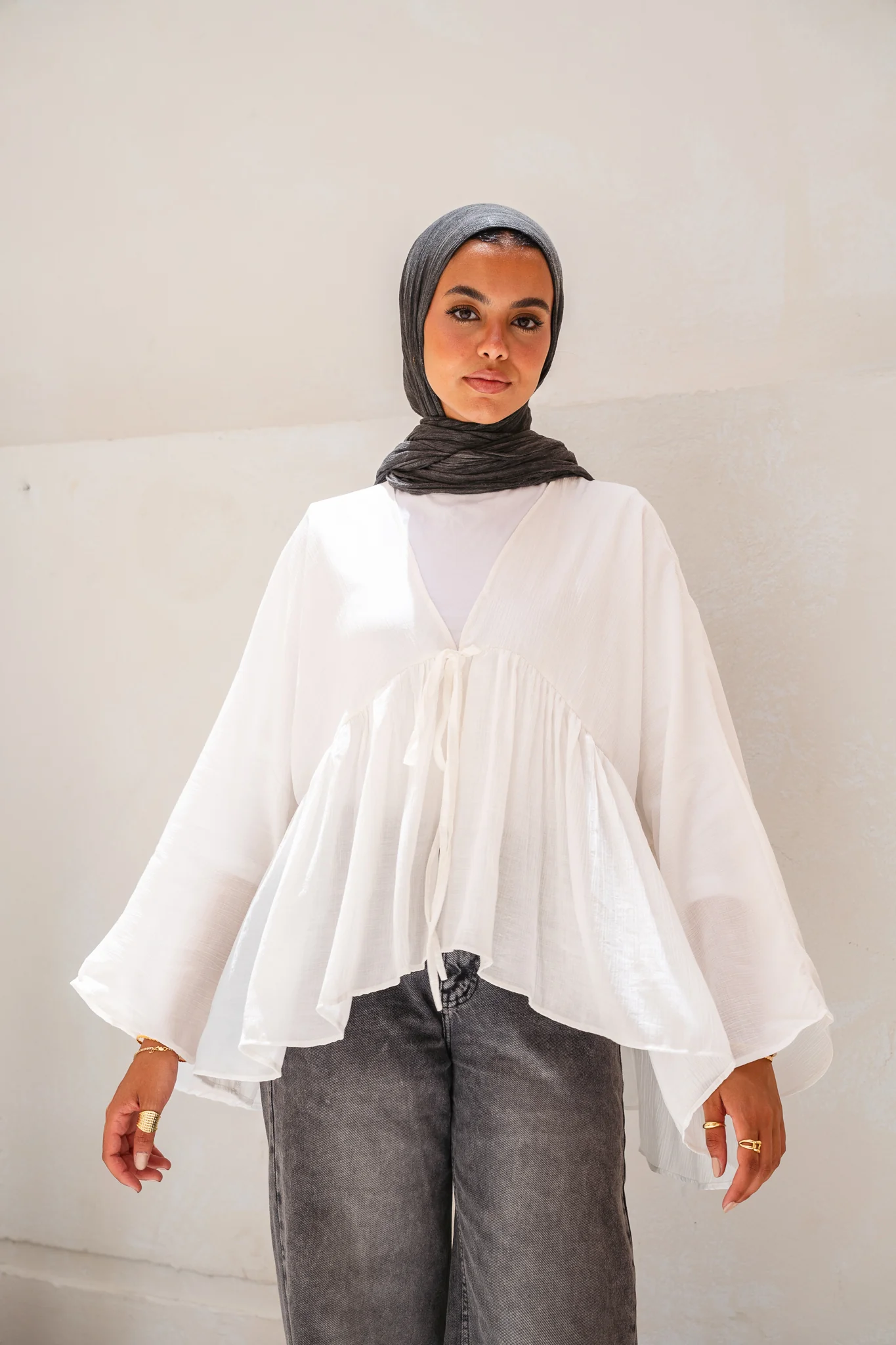 Day dreamer blouse in white - Image 4