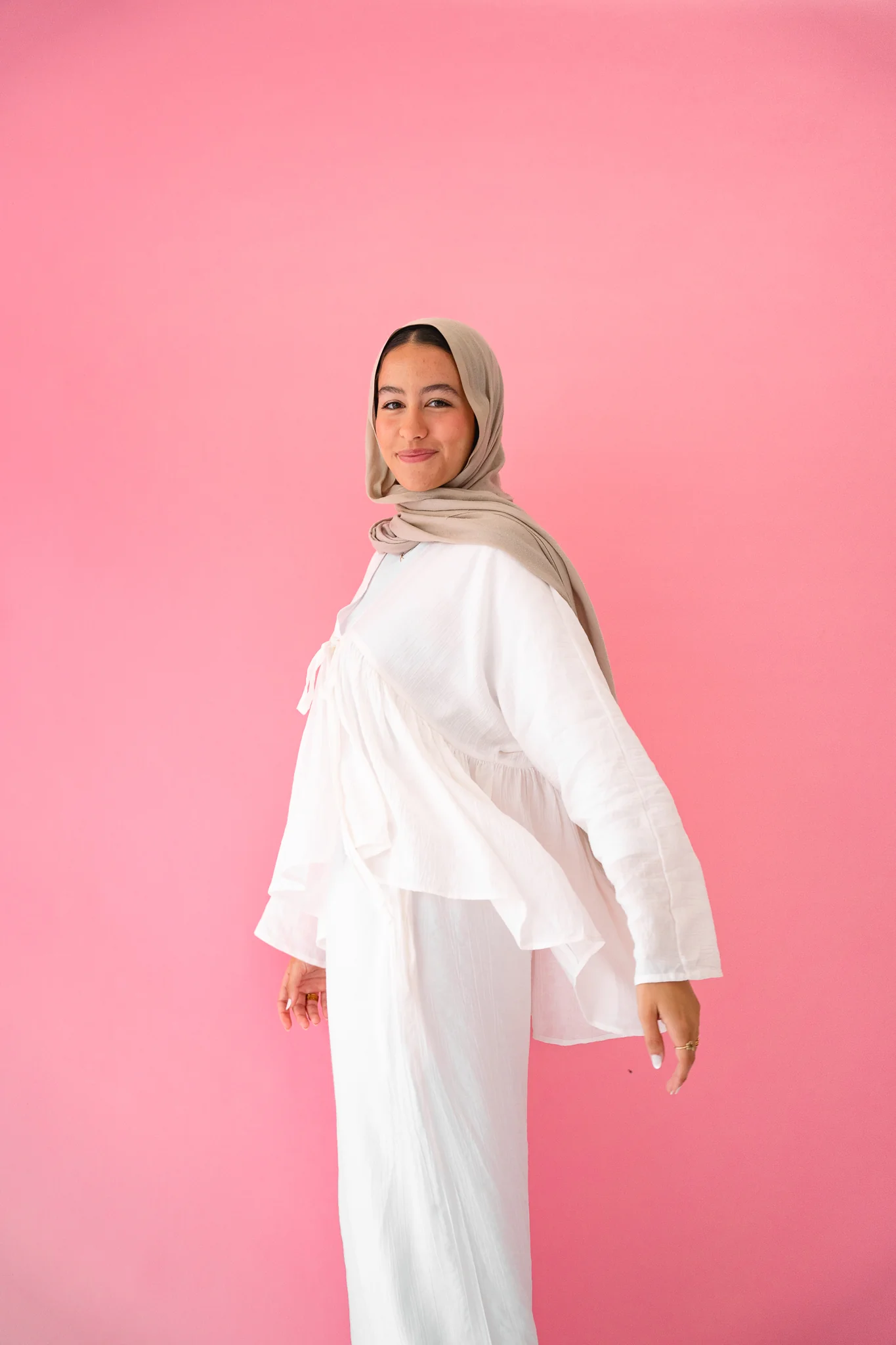 Daydreamer Linen Set in White - Image 6