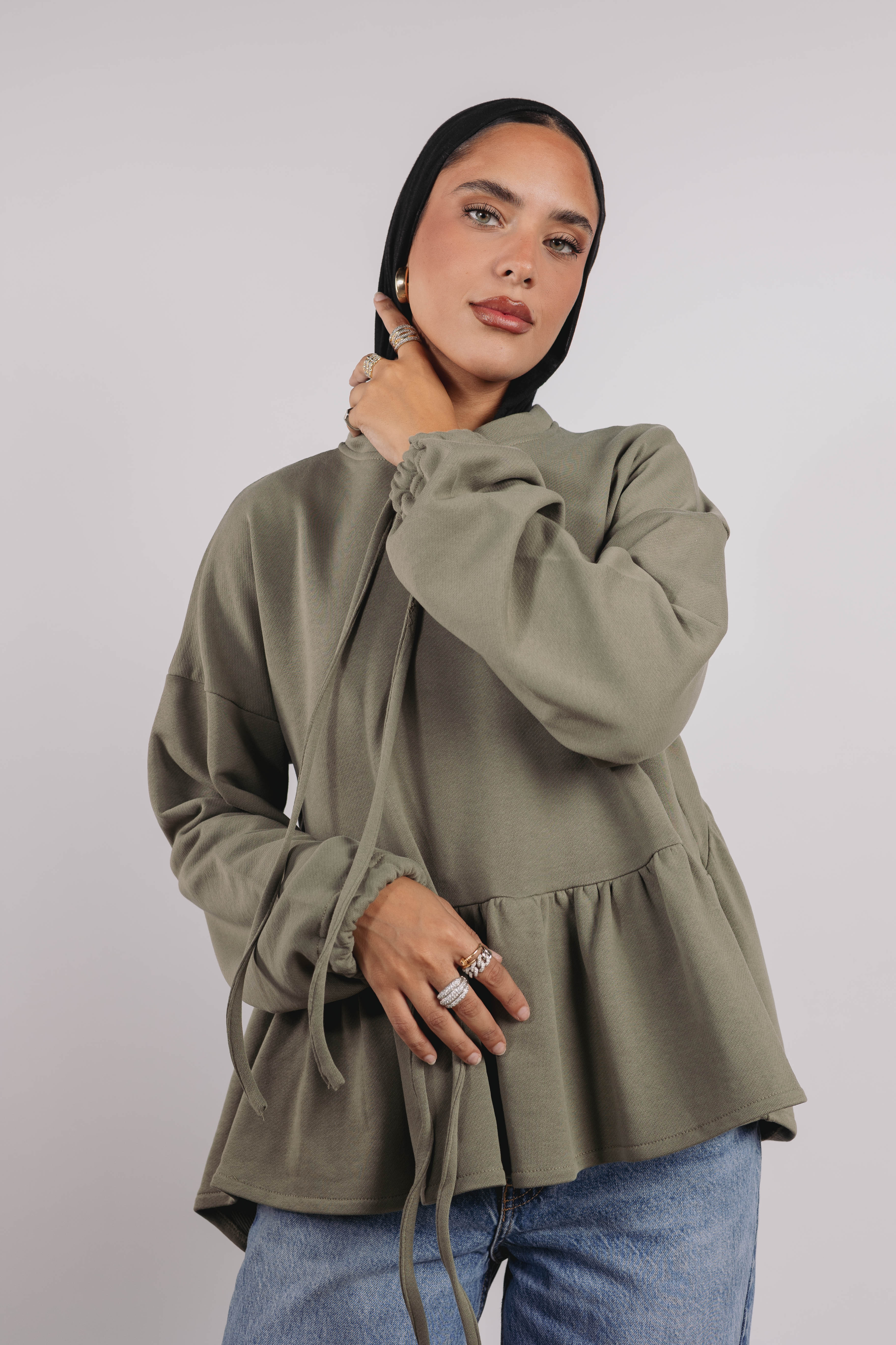 Mimi Top in Olive - Image 2
