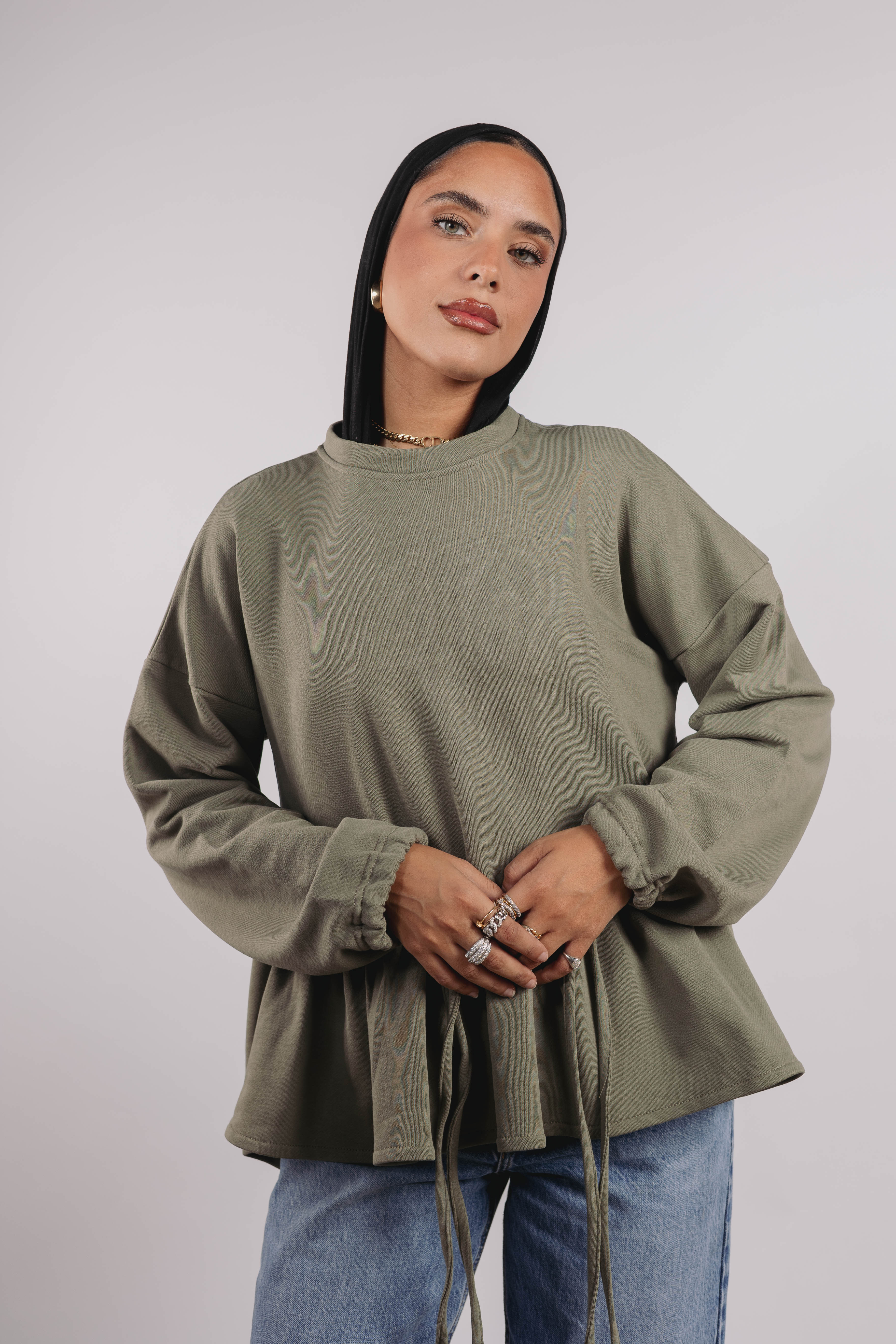 Mimi Top in Olive - Image 4