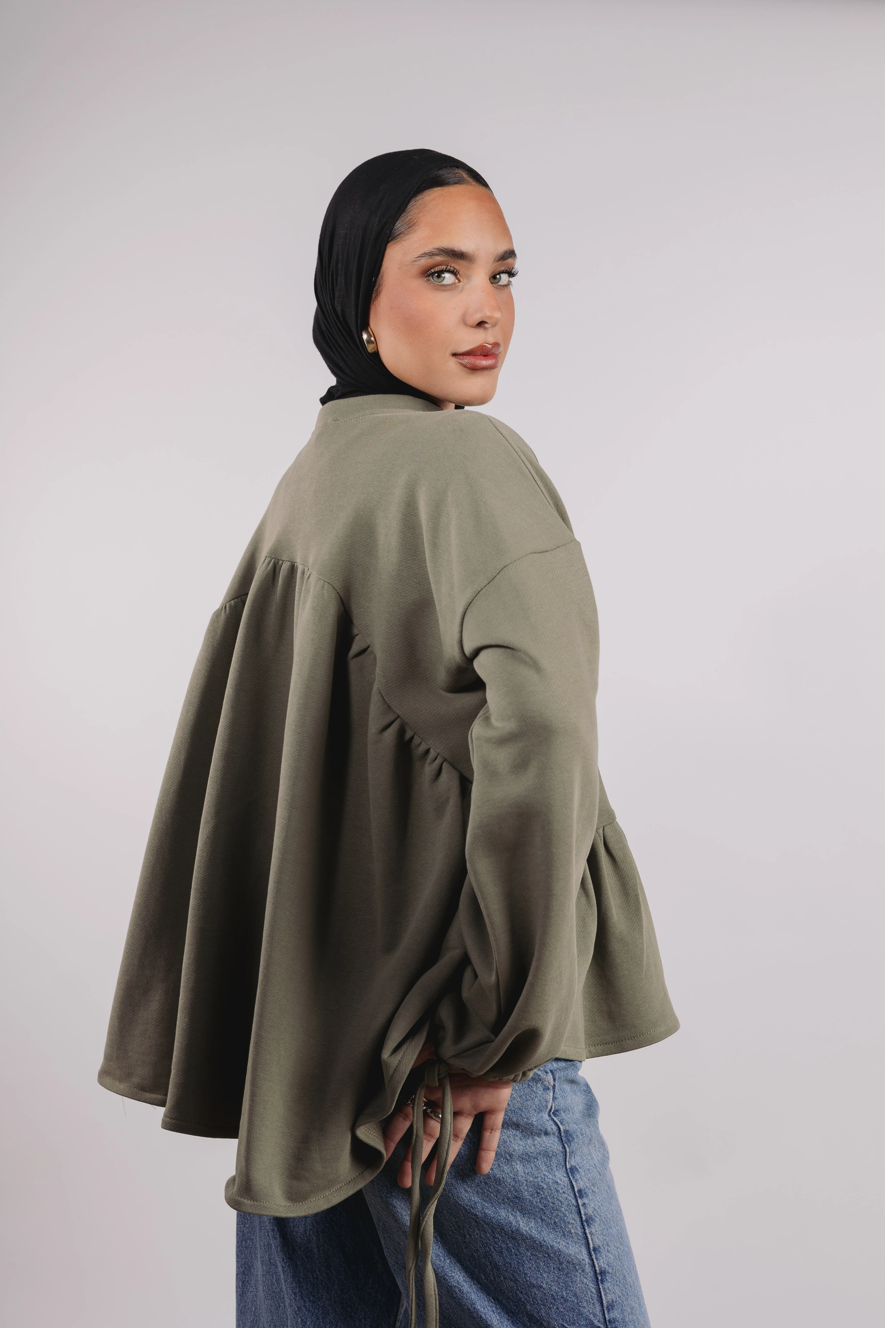 Mimi Top in Olive - Image 6