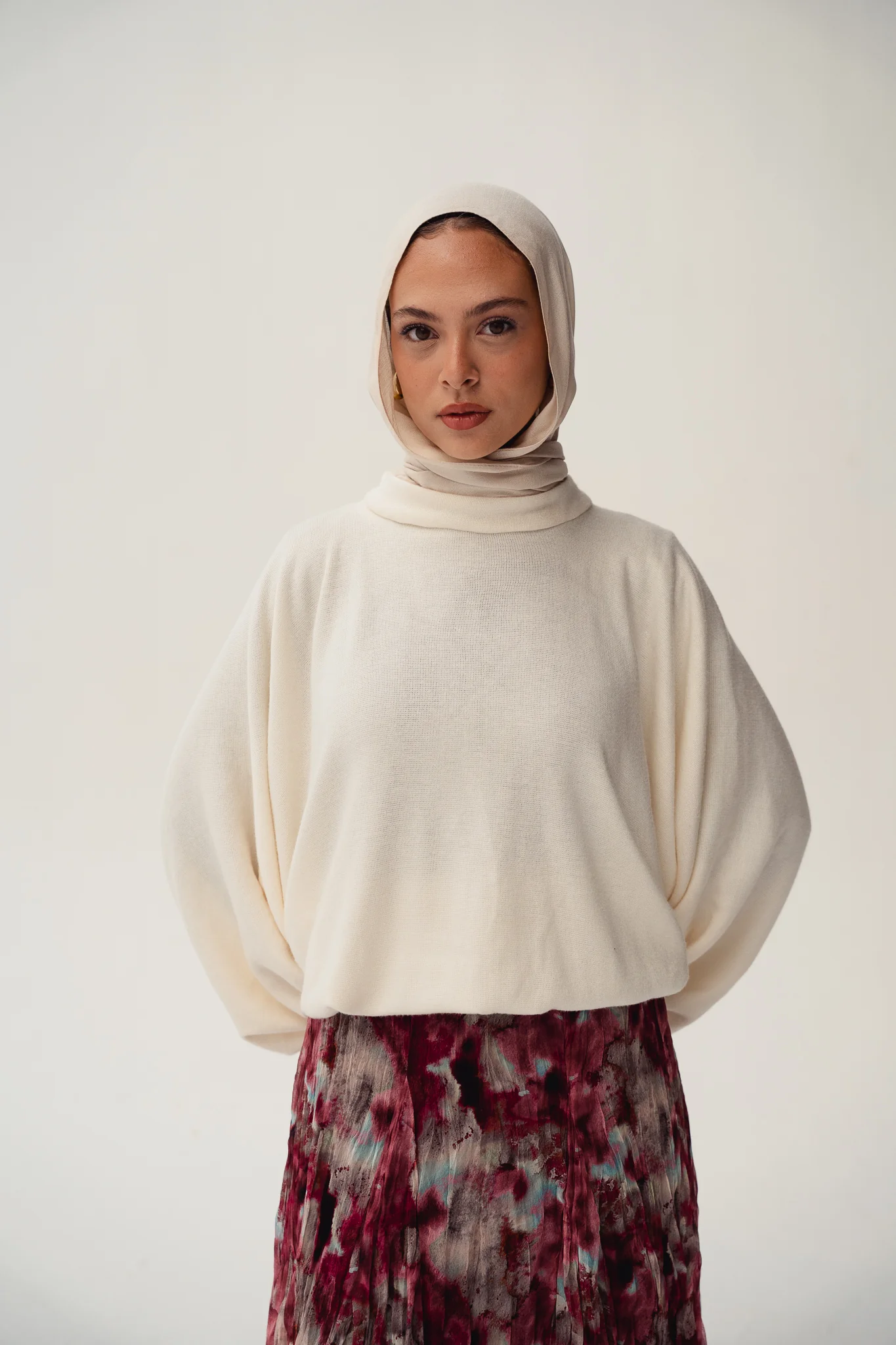 Lumi wool top - ivory - Image 3