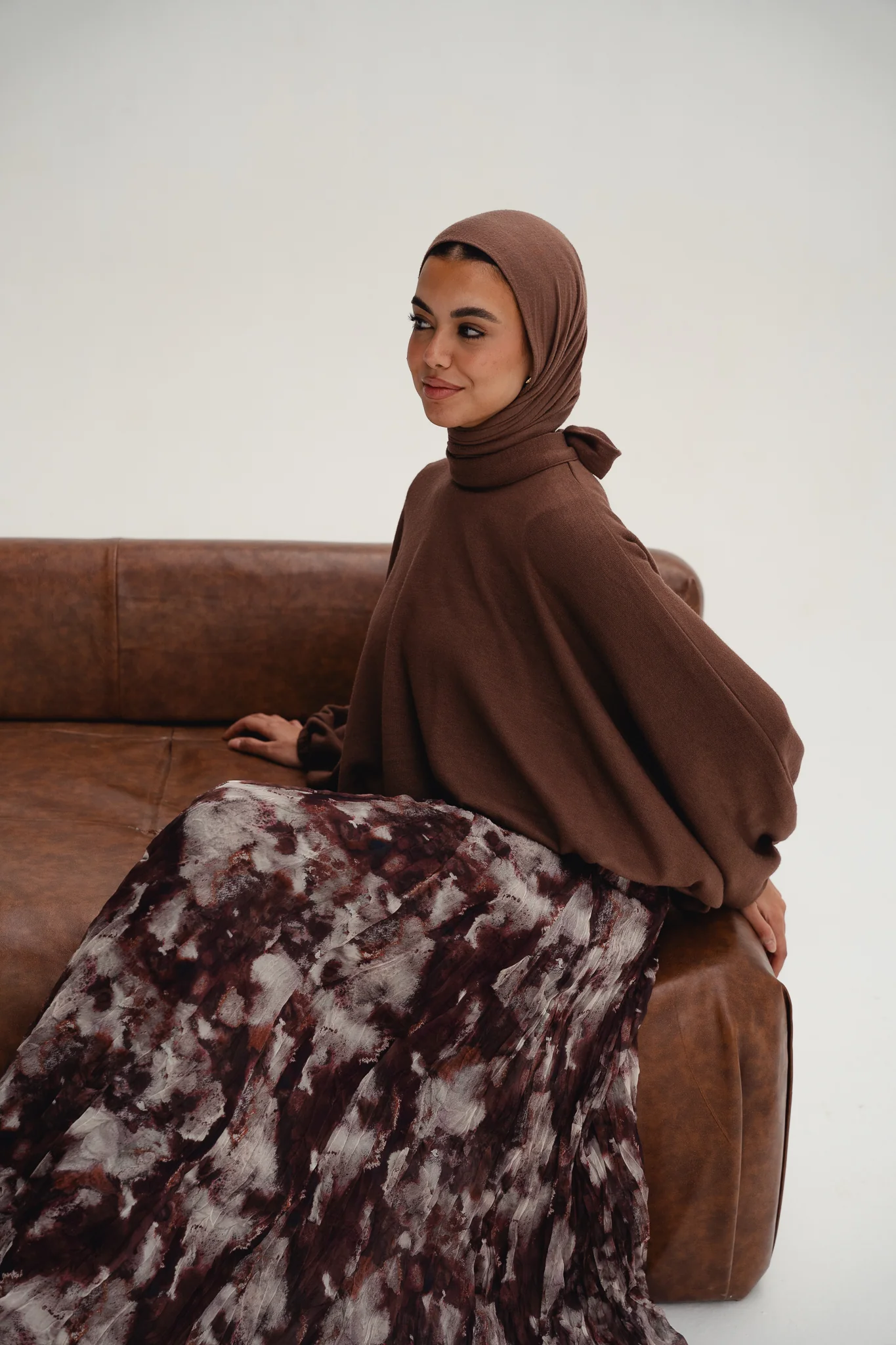 Lumi wool top - brown - Image 3