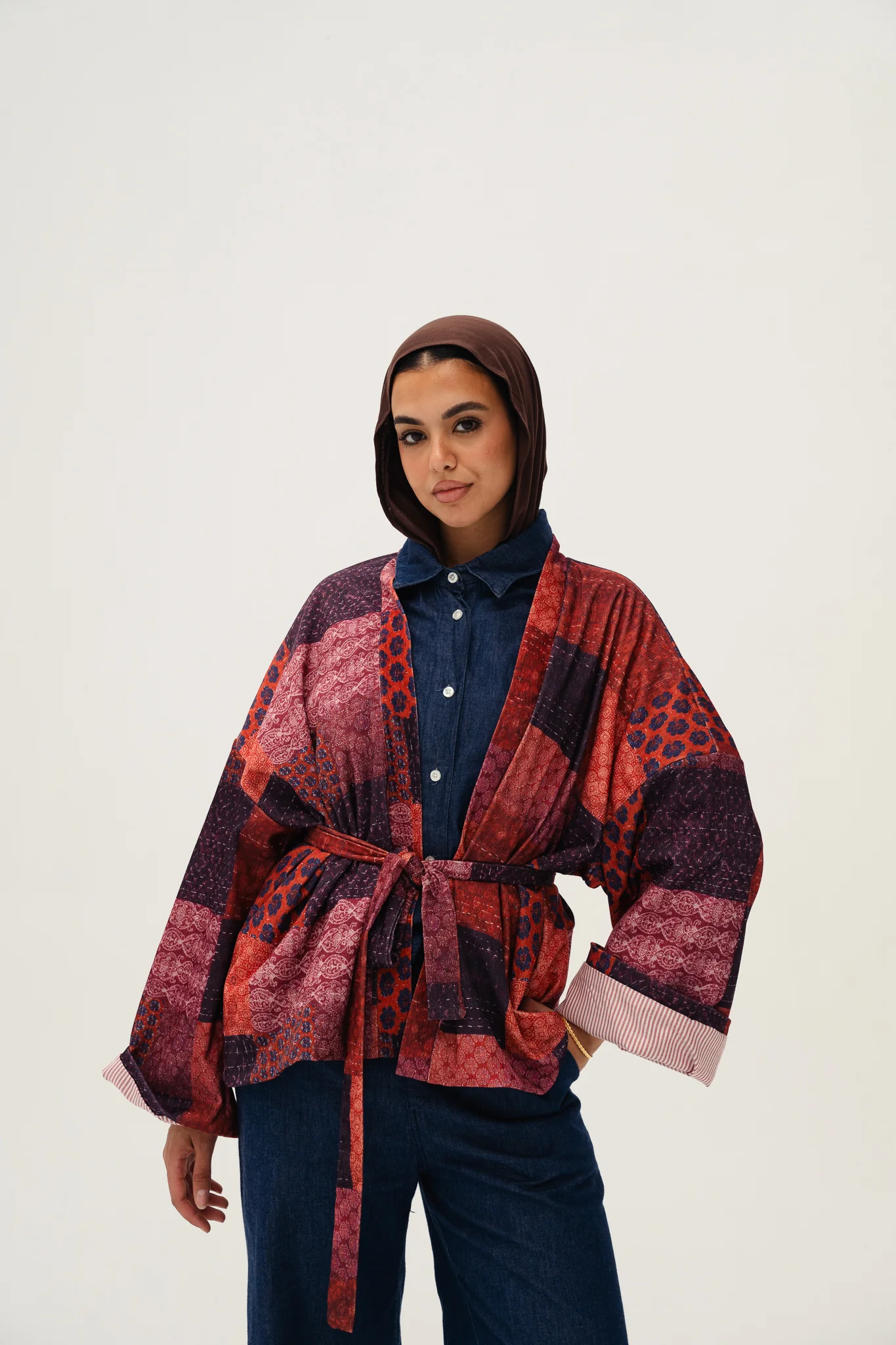 Talulah velvet kimono