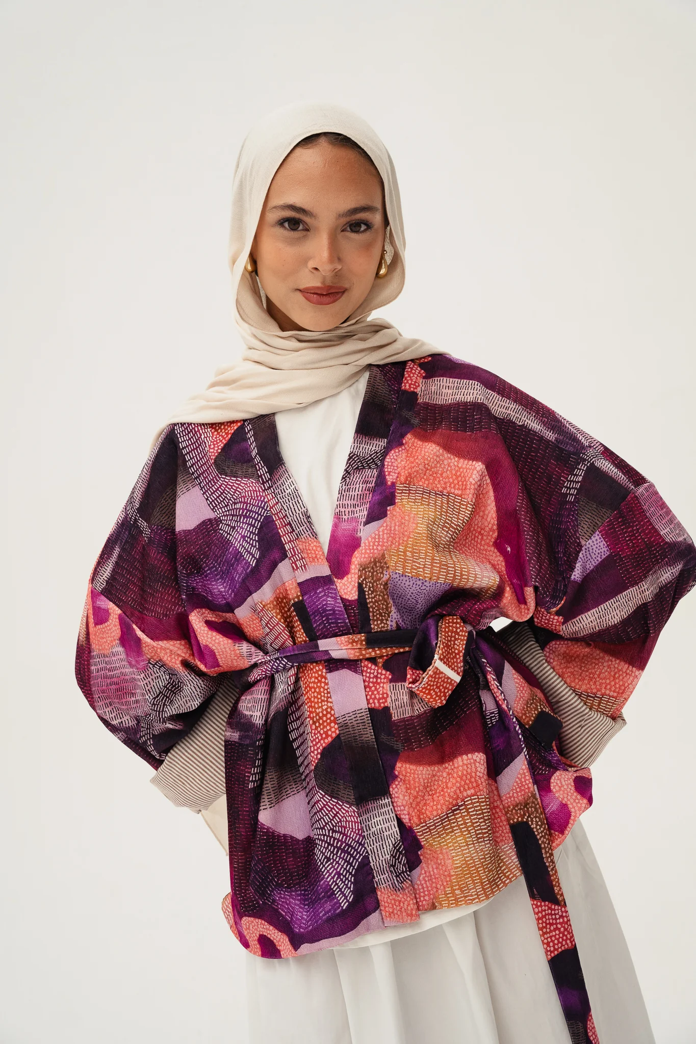 Talulah velvet kimono