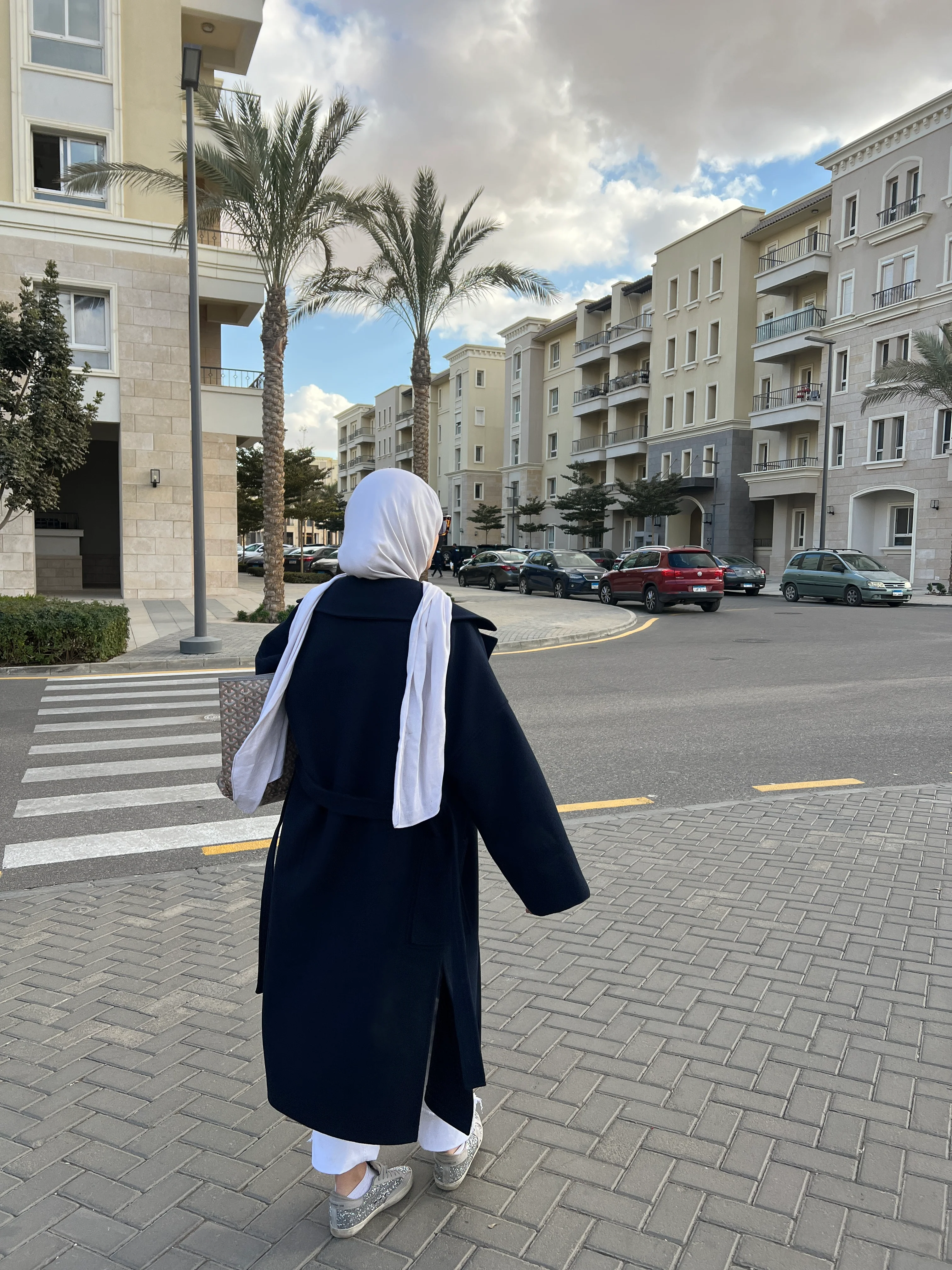 Not So Basic Coat in Navy - Image 3